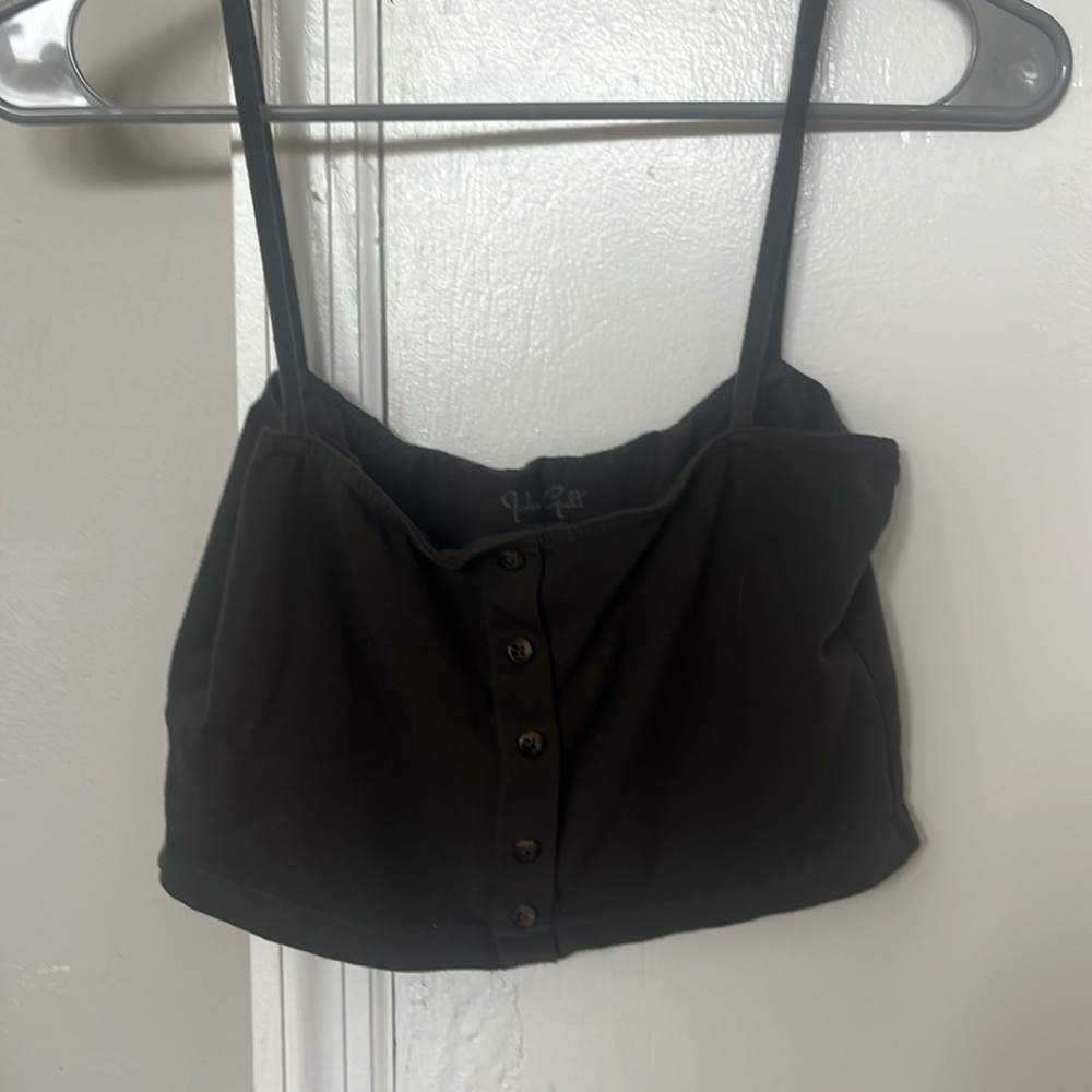 Brandy melville button tank